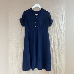 VINTAGE Blue Dress